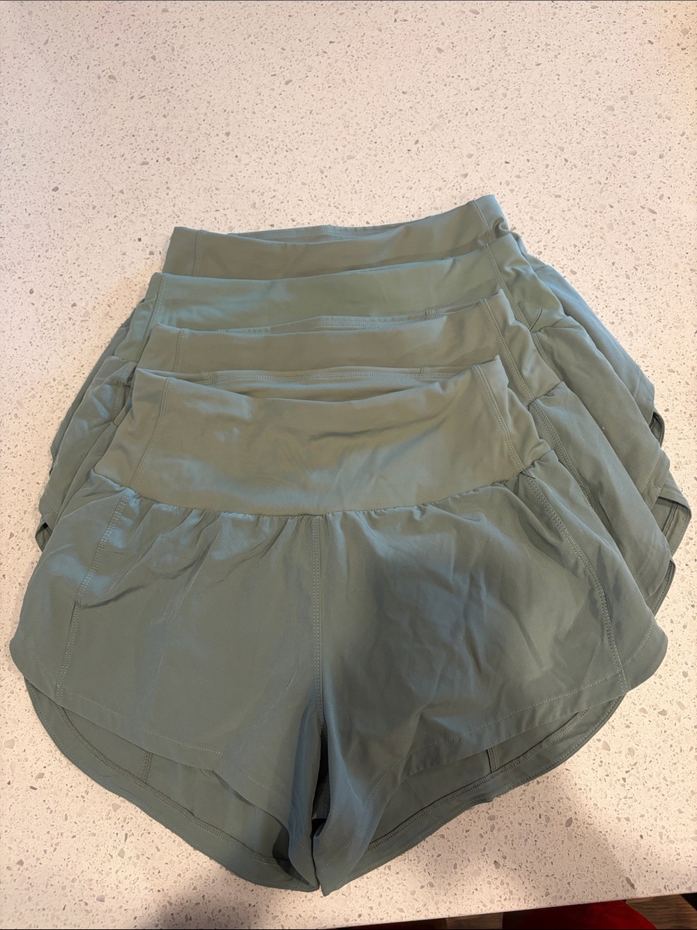 Bundle of 4 Women’s Athletic Running Shorts (3 XS, 1 Small)